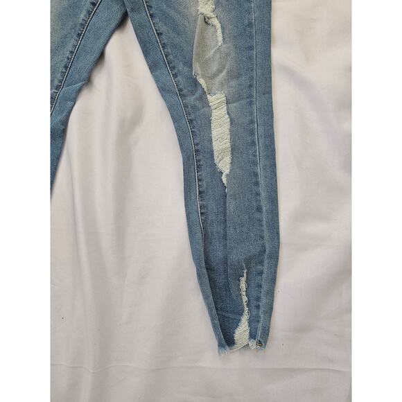 Indigo Rein Curvy Size 5 Waist 28 Blue Women's - Picture 5 of 9